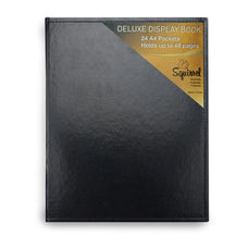 Squirrel Deluxe 24 Pocket A4 Leatherette Display Book FP1870