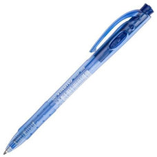Stabilo 308 Liner Retractable Ballpoint Pen Blue - Pack of 10 AO0280730