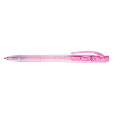 Stabilo 308 Liner Retractable Ballpoint Pen Medium Pink - Pack of 10 AO0280760