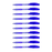 Stabilo 308 Liner Retractable Ballpoint Pen Medium Violet - Pack of 10 AO0280770