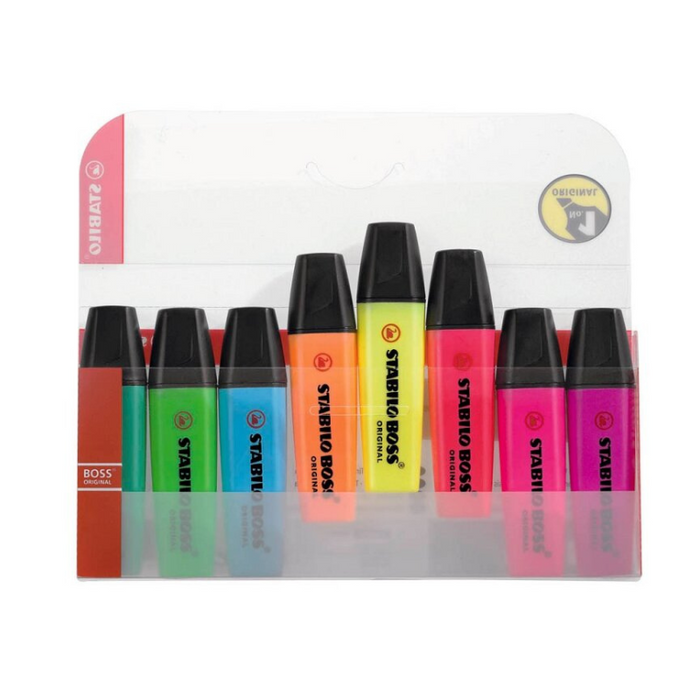 Stabilo Boss Highlighter 8's AO0072605