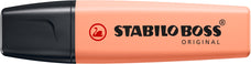 Stabilo Boss Highlighter Pastel Creamy Peach, Box of 10 AO49632