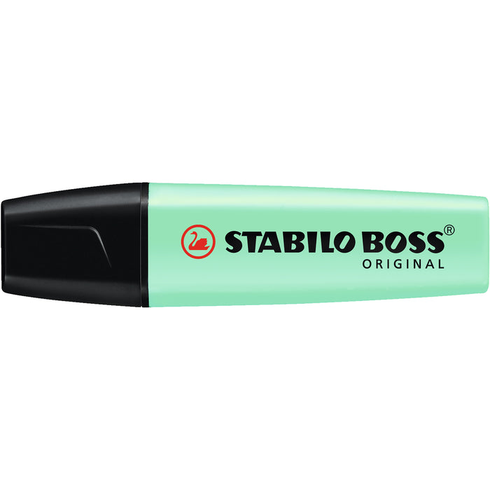 Stabilo Boss Highlighter Pastel Hint Of Mint, Box of 10 AO49633