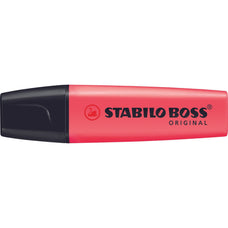 Stabilo Boss Highlighter Red Box of 10 AO0071324