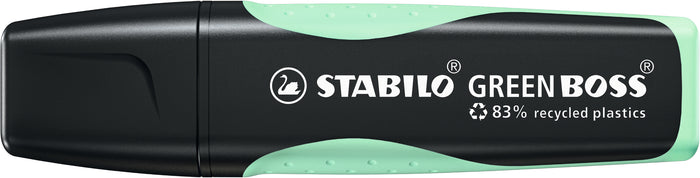 Stabilo Green Boss Pastel Highlighter, Hint of Mint, Pack of 10 AO50345