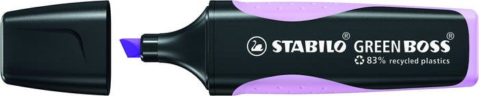 Stabilo Green Boss Pastel Highlighter, Lilac Haze, Pack of 10 AO50346