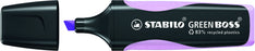 Stabilo Green Boss Pastel Highlighter, Lilac Haze, Pack of 10 AO50346