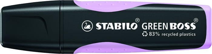 Stabilo Green Boss Pastel Highlighter, Lilac Haze, Pack of 10 AO50346