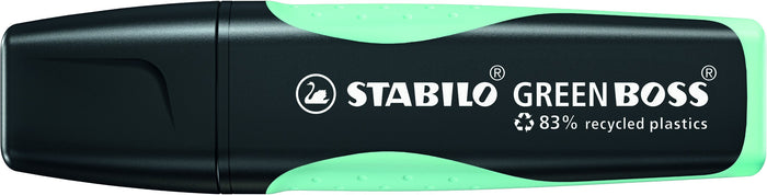 Stabilo Green Boss Pastel Highlighter, Turquoise, Pack of 10 AO50344