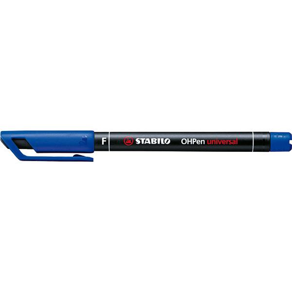Stabilo OHP Permanent Fine Overhead Projector Pen, Blue AO0096420-DO