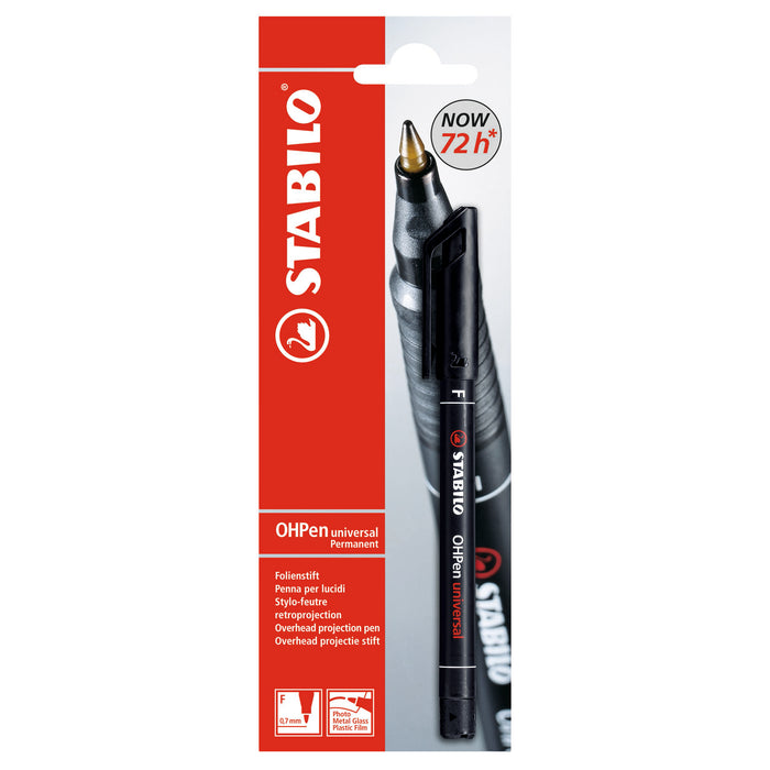 Stabilo OHP Permanent Overhead Projector Fine Pen Black AO0163846