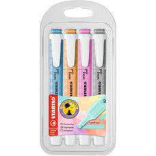 Stabilo Swing Cool Pastel Highlighter, Pack of 4 (275/4-08-2) AO50690