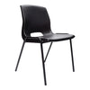 Stacking Buro Quad Cafe & Visitor Chair, Black BS510-3
