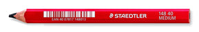 Staedtler Carpenter Pencil Medium x 12's pack ST148-40