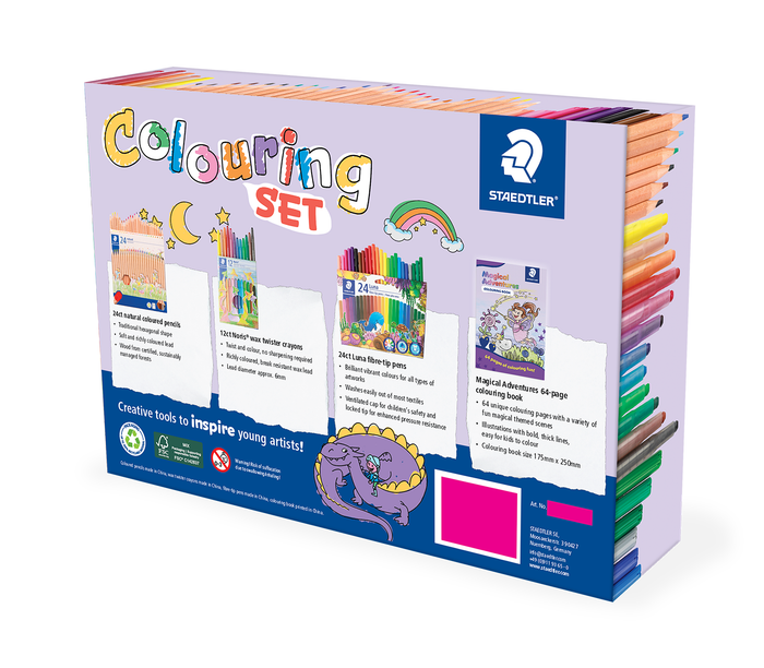 Staedtler Colouring Box Set - Magical Adventures ST61-SET47-4
