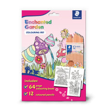 Staedtler Colouring Set Enchanted Garden Theme ST143N-SET2