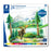 Staedtler Design Journey Coloured Pencil Assorted, Pack of 24 in a tin ST146C-M24