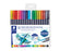 Staedtler Design Journey Double-ended Watercolour Brush Pens Assorted, Pack of 18 ST3001-TB18