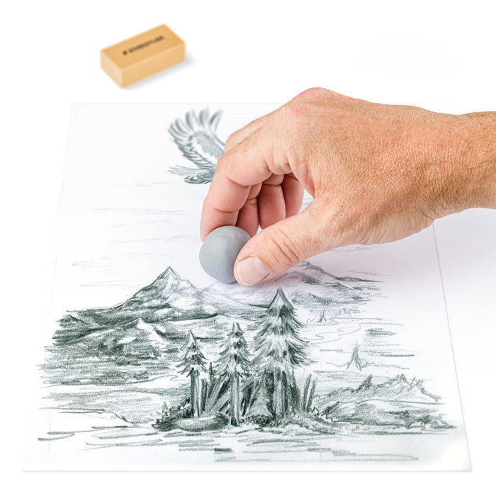 Staedtler Design Journey Kneadable & Eraser Gum Set, Pack of 2 ST5427SBK2-C