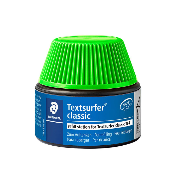 Staedtler Textsurfer 488 64 Highlighter Refill Station Green ST488-64-5
