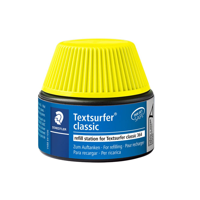 Staedtler Textsurfer 488 64 Highlighter Refill Station Yellow ST488-64-1