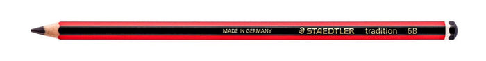 Staedtler Tradition Graphite Pencil 6B x 12's pack ST110-6B