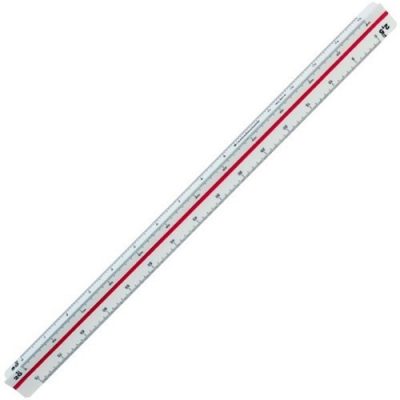 Standardgraph Tech School Scale Ruler 1:20, 1:25, 1:33 1/3, 1:50, 1:75, 1:100 (9412) JA0429150-DO