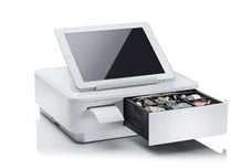 Star Micronics Star mPOP Mobile Point of Purchase Solution with Bluetooth Printer, White DVRA3127