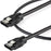 StarTech.com 0.3 m Round SATA Cable - Latching Connectors - 6Gbs SATA Cord - SATA Hard Drive Power Cable - Lifetime Warranty (SATRD30CM) - 29.97 cm SATA Data Transfer Cable for Server, Hard Drive, DVD, Computer, Storage Equipment, Storage Array - First En IM4881550