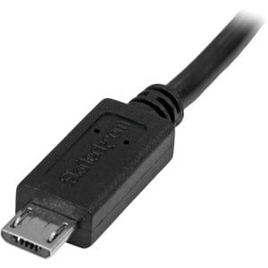 StarTech.com 0.5m 20in Micro-USB Extension Cable - M/F - Micro USB Male to Micro USB Female Cable - 50 cm USB-B Data Transfer Cable for Tablet, Phone, Keyboard/Mouse - First End: 1 x 5-pin Micro USB 2.0 Type B - Male - Second End: 1 x 5-pin Micro USB 2.0 IM3052003