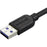 StarTech.com 0.5m 20in Slim Micro USB 3.0 (5Gbps) Cable - M/M - USB 3.0 A to Left-Angle Micro USB - USB 3.2 Gen 1 - Position your USB 3.0 Micro devices with less clutter and according to your configuration needs, with a thin, more flexible cable - 0.5m US IM3051998