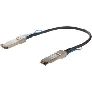 StarTech.com 0.5m 40G QSFP+ to QSFP+ Direct Attach Cable for Cisco QSFP-H40G-CU0-5M - 40GbE Copper DAC 40Gbps Passive Twinax - 50 cm Twinaxial Network Cable for Network Device, Server, Switch - First End: 1 x QSFP+ Network - Male - Second End: 1 x QSFP+ N IM4085973