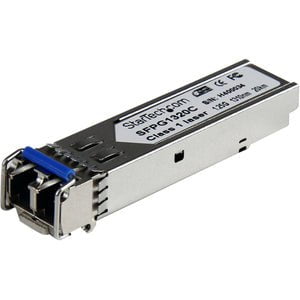 StarTech.com 1.25 Gbps Gigabit 1310nm GBIC SM LC Fiber SFP Transceiver w/ DDM - 20km - For Data Networking, Optical Network - 1 x LC Duplex 1000Base-LH Network - Optical Fiber - Single-mode - 1.25 Gigabit Ethernet - 1000Base-LH - Hot-pluggable, Hot-swappa IM2023915
