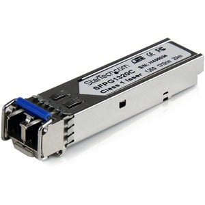 StarTech.com 1.25 Gbps Gigabit 1310nm GBIC SM LC Fiber SFP Transceiver w/ DDM - 20km - For Data Networking, Optical Network - 1 x LC Duplex 1000Base-LH Network - Optical Fiber - Single-mode - 1.25 Gigabit Ethernet - 1000Base-LH - Hot-pluggable, Hot-swappa IM2023915