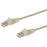 StarTech.com 1.5 m CAT6 Cable - Slim CAT6 Patch Cord - Grey - Snagless RJ45 Connectors - Gigabit Ethernet Cable - 28 AWG (N6PAT150CMGRS) - 1.50 m Category 6 Network Cable for Network Device - First End: 1 x RJ-45 Network - Male - Second End: 1 x RJ-45 ... IM4693167