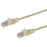 StarTech.com 1.5 m CAT6 Cable - Slim CAT6 Patch Cord - Grey - Snagless RJ45 Connectors - Gigabit Ethernet Cable - 28 AWG (N6PAT150CMGRS) - 1.50 m Category 6 Network Cable for Network Device - First End: 1 x RJ-45 Network - Male - Second End: 1 x RJ-45 ... IM4693167