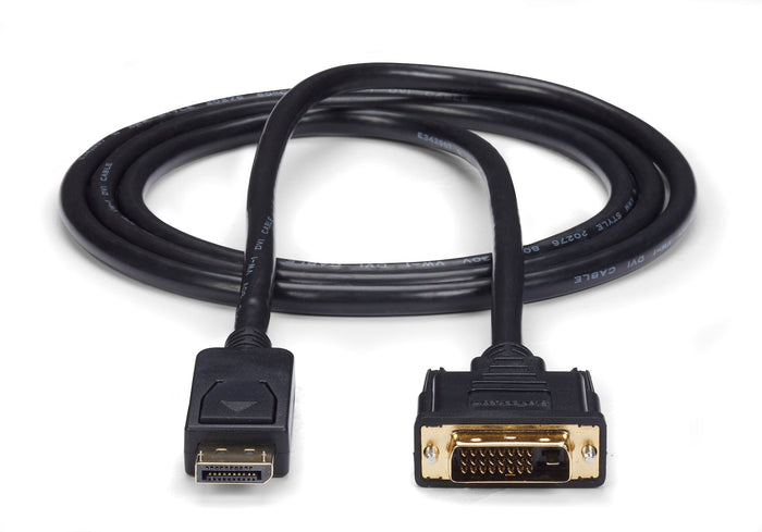 Startech.com 1.8m DisplayPort to DVI Cable DP to DVI-D Monitor Adapter M/M DDDP2DVI2MM6