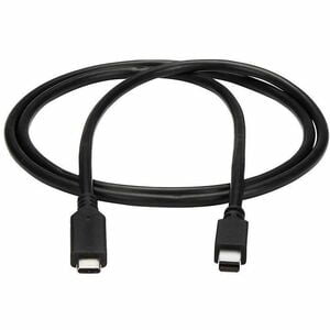StarTech.com 1 m / 3.3 ft. USB-C to Mini DisplayPort Cable - 4K 60Hz - Black - USB 3.1 Type-C to Mini DP Adapter Cable - mDP Cable - 1.01 m Mini DisplayPort/USB A/V Cable for Chromebook, Monitor, iMac, Notebook, MacBook, TV - First End: 1 x 24-pin USB 3.1 IM4184410