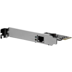 StarTech.com 1 Port PCI Express PCIe Gigabit Network Server Adapter NIC Card - Dual Profile - PCI Express x1 - 128 MB/s Data Transfer Rate - 1 Port(s) - 1 x Network (RJ-45) - Twisted Pair - Full-height - 10/100/1000Base-T - Plug-in Card IM2356166