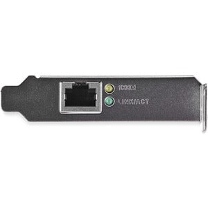 StarTech.com 1 Port PCI Express PCIe Gigabit NIC Server Adapter Network Card - Low Profile - PCI Express - 1024 MB/s Data Transfer Rate - 1 Port(s) - 1 x Network (RJ-45) - Twisted Pair - Low-profile - Half-length - 10/100/1000Base-T - Plug-in Card IM2481613