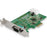 StarTech.com 1-Port PCI Express Serial Card with 16950 UART - Low-Profile - 1 Pack - Low-profile Plug-in Card - 16950 UART - PCI Express x1 - PC, Linux - 1 x Number of Serial Ports External IM4505145