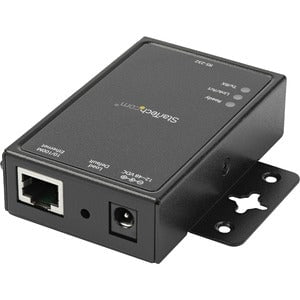 StarTech.com 1 Port RS232 Serial to IP Ethernet Converter / Device Server - Aluminum - Connect to, configure and remotely manage an RS-232 serial device over an IP network - Aluminum Enclosure RS232 Serial Device Server - Serial over IP - Serial to IP Con IM2503075