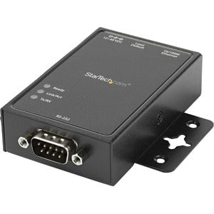 StarTech.com 1 Port RS232 Serial to IP Ethernet Converter / Device Server - Aluminum - Connect to, configure and remotely manage an RS-232 serial device over an IP network - Aluminum Enclosure RS232 Serial Device Server - Serial over IP - Serial to IP Con IM2503075