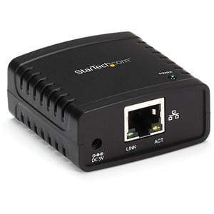 StarTech.com 10/100Mbps Ethernet to USB 2.0 Network LPR Print Server - Share a standard USB printer with multiple users over an Ethernet network - 10/100Mbps Ethernet to USB 2.0 network LPR print server - USB 10/100 Mbps print server / network print serve IM3101157