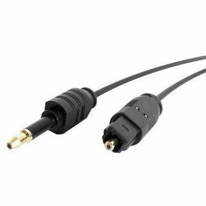 StarTech.com 10 ft Toslink to Miniplug Digital Audio Cable - 3.05 m Audio Cable - First End: 1 x Toslink Digital Audio - Male - Second End: 1 x Mini-phone Audio - Male IM2913413