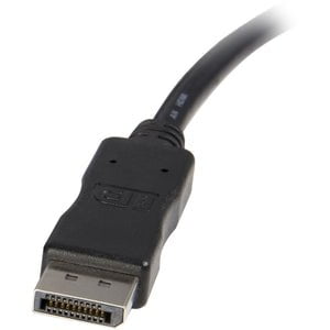StarTech.com 10ft (3m) DisplayPort to DVI Cable, DisplayPort to DVI-D Adapter/Converter Cable, 1080p Video, DP 1.2 to DVI Monitor Cable - 3.05 m DisplayPort/DVI-D Video Cable for Video Device, Monitor, HDTV, Workstation - First End: 1 x 20-pin DisplayPort IM1600087