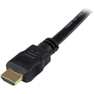 StarTech.com 10ft/3m HDMI Cable, 4K High Speed HDMI Cable with Ethernet, Ultra HD 4K 30Hz Video, HDMI 1.4 Cable, HDMI Monitor Cord, Black - 3 m HDMI A/V Cable for Blu-ray Player, HDTV, DVD Player, Stereo Receiver, Projector, TV - First End: 1 x 19-pin HDM IM2149726
