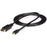 StarTech.com 10ft (3m) Mini DisplayPort to DisplayPort 1.2 Cable, 4K x 2K mDP to DisplayPort Adapter Cable, Mini DP to DP Cable - 10ft/3m Mini-DP to DisplayPort v1.2 cable; 4Kx2K(3840x2400 60Hz)/21.6 Gbps bandwidth/HBR2/8Ch Audio/MST - Durable PVC strain IM1615001