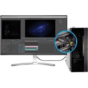 StarTech.com 10ft 3m Premium Certified HDMI 2.0 Cable, High Speed Ultra HD 4K 60Hz HDMI Cable with Ethernet, HDR10, UHD HDMI Monitor Cord - 3 m HDMI A/V Cable for Audio/Video Device, Monitor, Notebook, Desktop Computer, TV, Workstation, Projector, Apple T IM5323335