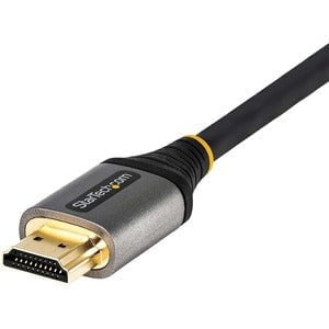 StarTech.com 10ft 3m Premium Certified HDMI 2.0 Cable, High Speed Ultra HD 4K 60Hz HDMI Cable with Ethernet, HDR10, UHD HDMI Monitor Cord - 3 m HDMI A/V Cable for Audio/Video Device, Monitor, Notebook, Desktop Computer, TV, Workstation, Projector, Apple T IM5323335